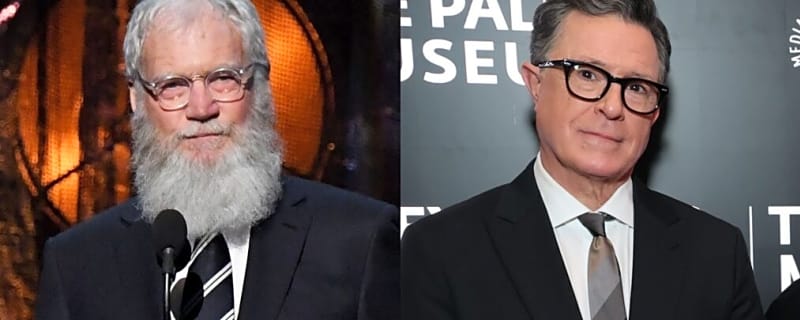 David Letterman Takes Aim at CBS After Stephen Colbert’s ‘Late Night’ Cancellation