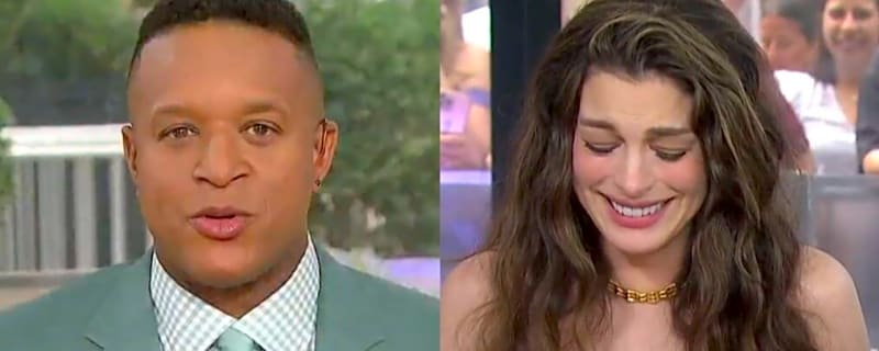Why ‘Today’s Craig Melvin Made Anne Hathaway Cry on Live TV