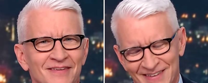 Anderson Cooper Cracks Up as He Reads List of Trump’s Products
