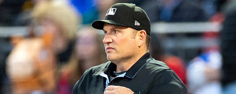 Umpire Dan Bellino got a call so wrong that it glitched the ABS system