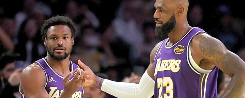 How LA Lakers tried to use Bronny James to make LeBron James happy