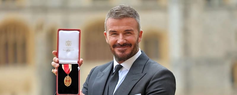 David Beckham’s Anthem Moment at England Game With Wife Victoria Draws Attention