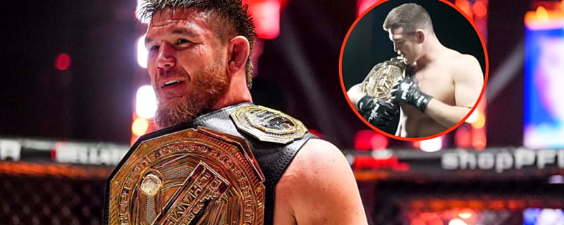 PFL debuts yet another new title belt as Johnny Eblen gets first look at third strap since Bellator merger