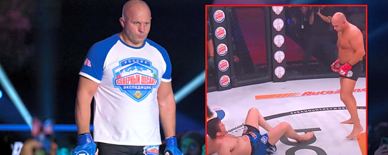Fedor Emelianenko destroyed one of the UFC’s greatest ever trash talkers when they met in the cage