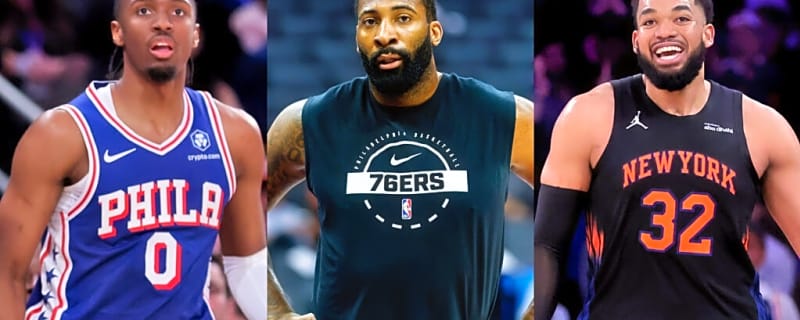 Karl-Anthony Towns Trolls Tyrese Maxey Over Andre Drummond’s Embarrassing Failed Attempt to Free Stuck Ball