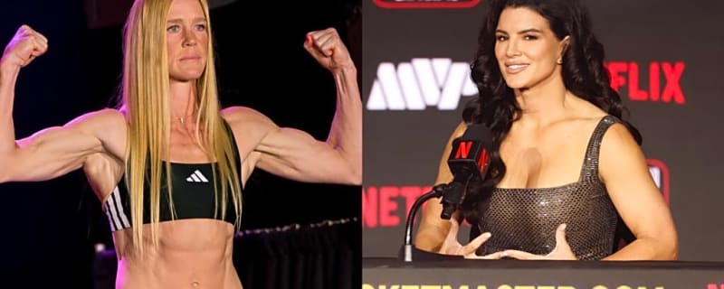 Holly Holm Receives Heartfelt Message From Gina Carano After Emotional Post-Fight Remarks