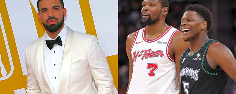 Anthony Edwards Catches Stray From Drake in New Kevin Durant Commercial