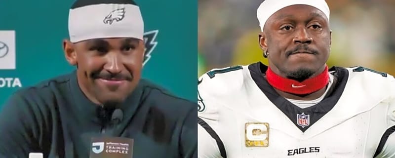 Jalen Hurts Breaks His Silence On Stiffing Eagles Teammate AJ Brown’s Wedding — 'It’s Been A Lingering Thing' 