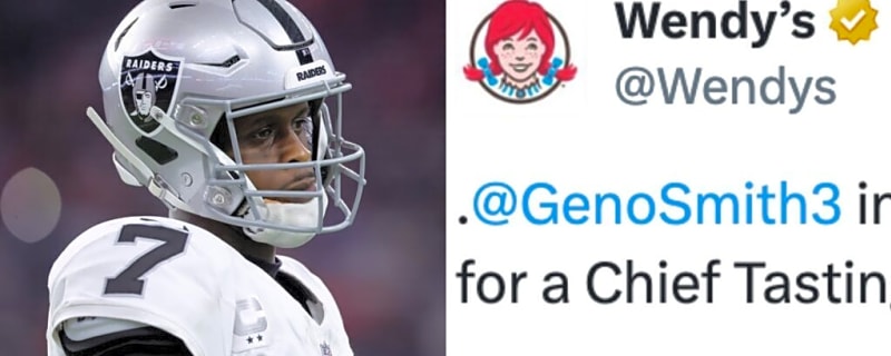 Wendy’s Mercilessly Nukes Geno Smith After Brutal Raiders Cut – Dangles Hilariously Obscure Position