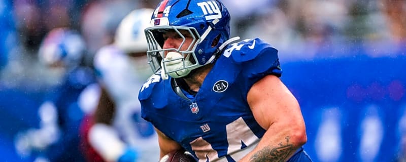 NFL Punishes 4 Giants Players, But Cam Skattebo’s Punishment Makes No Sense
