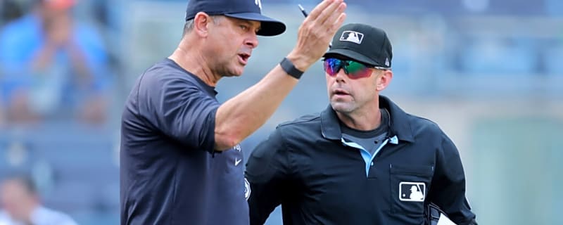'They Got Overly Sensitive' – Aaron Boone Aims Stinging Shot At Umpires After First Ejection Of 2026