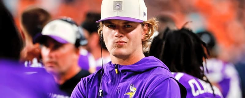 JJ McCarthy Is Getting Called Out For 'Quitting' On The Vikings