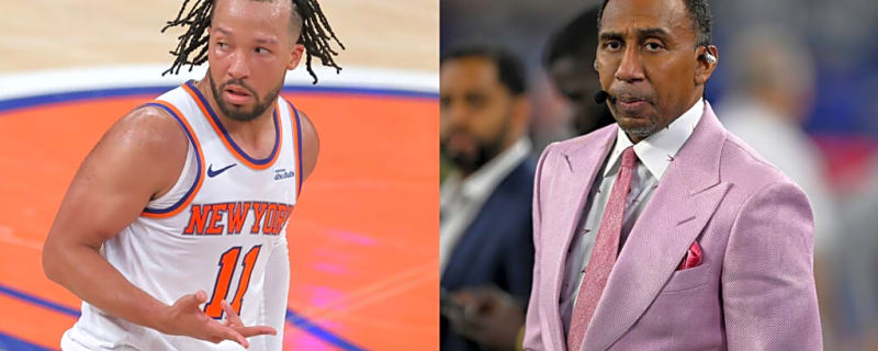 Stephen A. Smith Has Ridiculous Reaction to Jalen Brunson Cooking James Harden