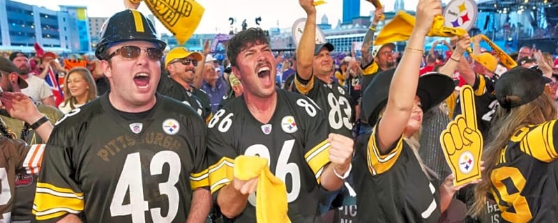 Pittsburgh Steelers Fans Got Brutally Exposed On Live TV During Round One Of The NFL Draft 