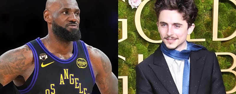 Timothee Chalamet’s Bold LeBron James Biopic Pitch Sparks Hilarious Back-and-Forth With the Lakers Star