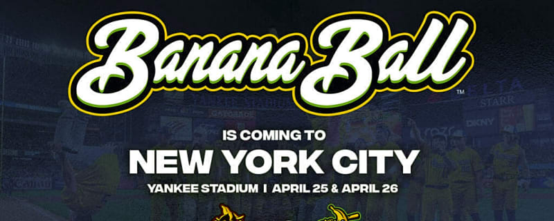 Savannah Bananas Set for Historic Two-Night Showcase at Yankee Stadium