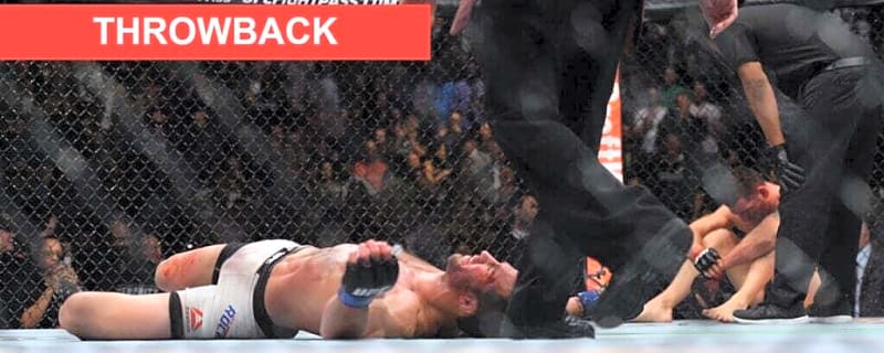 Former UFC champion didn’t regret decision that cost him his title because he was ‘happy’ about losing