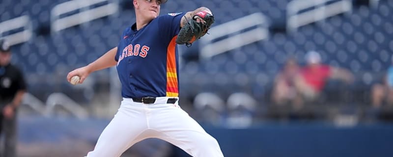 New Astros ace Hunter Brown looks sharp in spring start