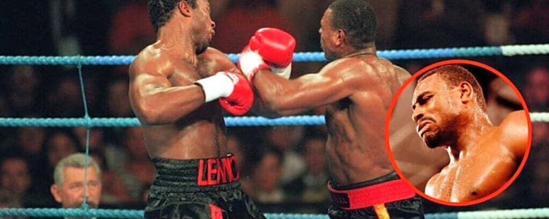Lennox Lewis was KO’d by a fighter for the first time who wept in the ring in the rematch three years later