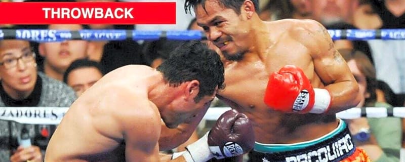 Manny Pacquiao retired boxing legend by making him quit on the stool after vicious 8-round beatdown