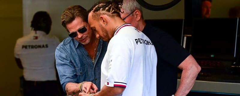What Lewis Hamilton thought of working with Brad Pitt in the F1 movie