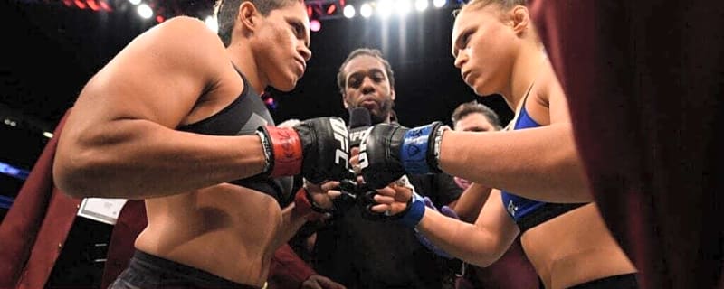 Amanda Nunes outdid Ronda Rousey five years before their clash by smashing mutual foe in 14 seconds