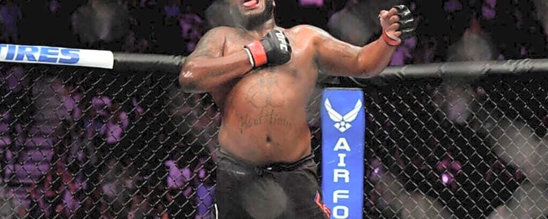 Watch UFC 324 star Derrick Lewis destroy boxer who said he’d knock out the KO king in under a minute