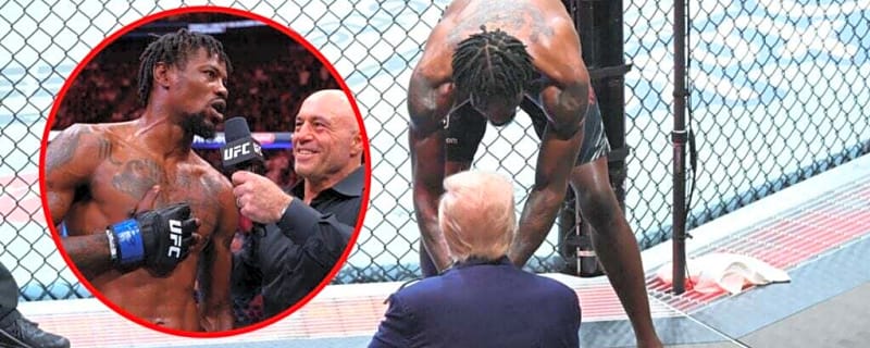 ‘Me and Trump feel the same way’… Kevin Holland reveals what he said to the US President at UFC 316