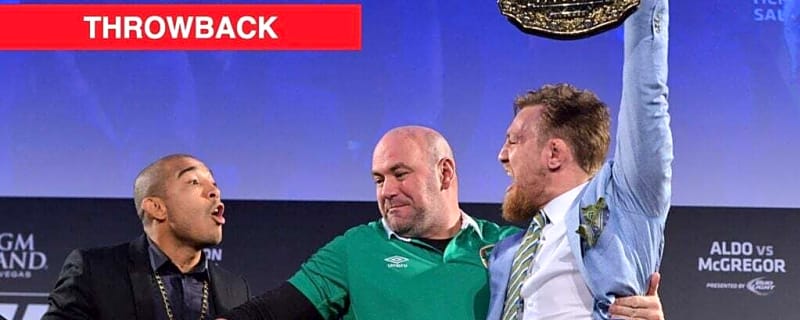 Jose Aldo accused Dana White of turning UFC into a ‘circus’ by booking historic Conor McGregor fight