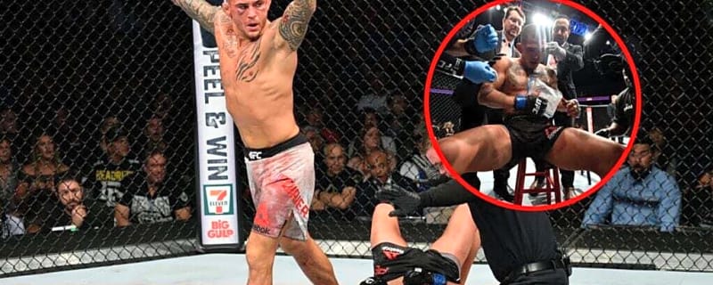Dustin Poirier left former UFC champion in agony after ‘unique’ bone-breaking move ended bloody 2017 war