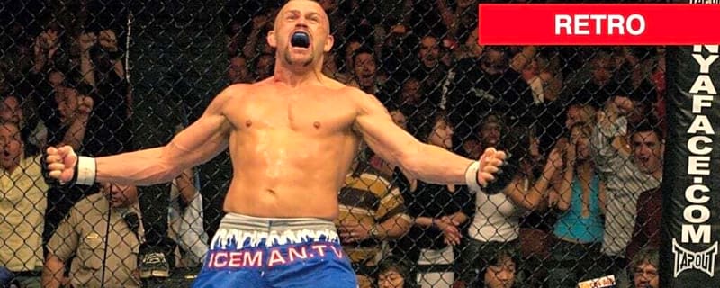 Chuck Liddell capped off 10-fight streak with a brutal head kick KO to earn his first UFC title shot