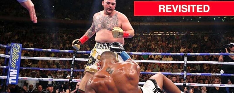 Anthony Joshua suffered historic upset loss in his US boxing debut against opponent 21lbs heavier than him