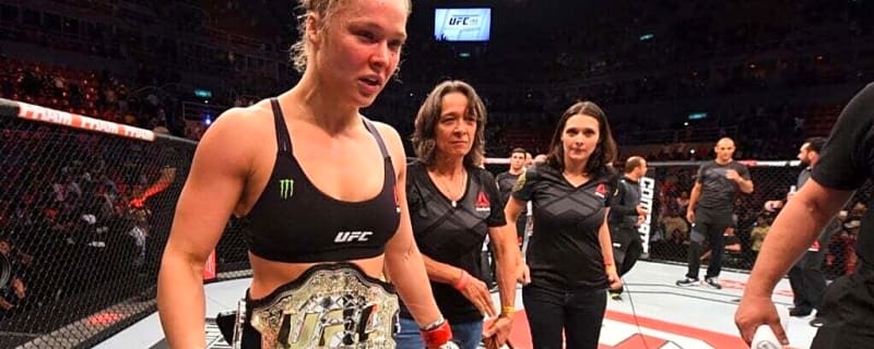 Ronda Rousey claimed she ‘could beat 100%’ of male UFC bantamweights while TJ Dillashaw was champion