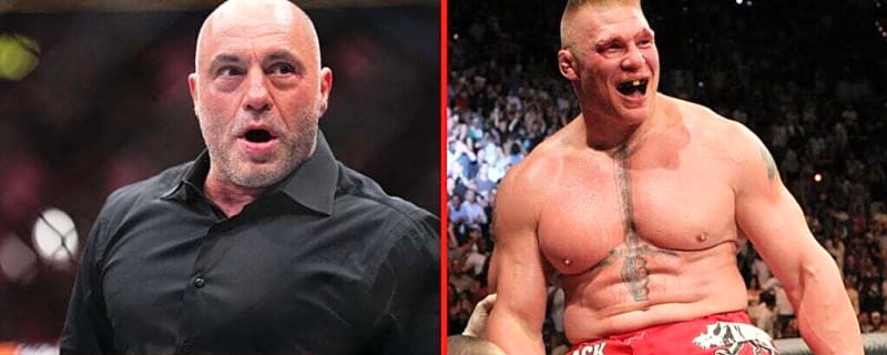 Joe Rogan was once approached live on air by Brock Lesnar who had one demand for UFC commentator