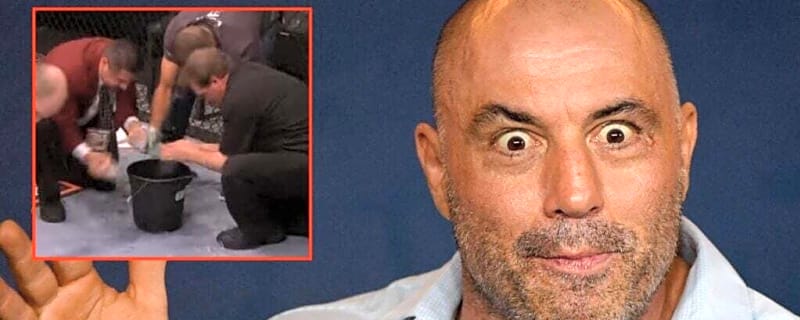 Joe Rogan once screamed at arena staffers during live UFC event for spilling ice all over fighter’s corner