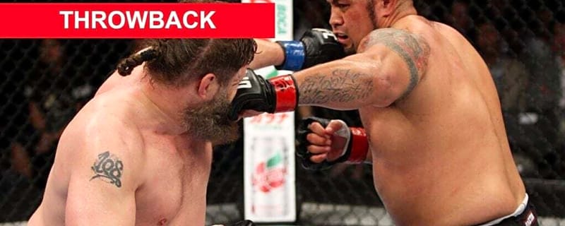 Mark Hunt spectacularly flattened fighter who took Junior dos Santos to the limit with just one punch