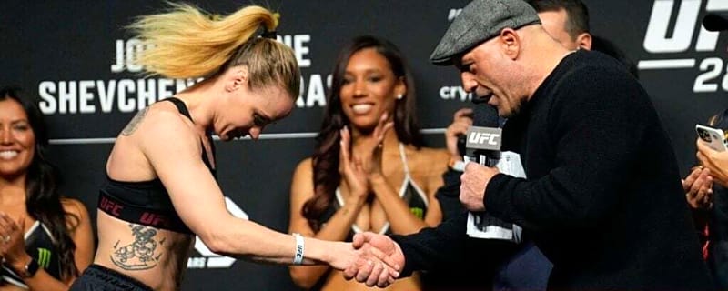 Valentina Shevchenko explains passionate Joe Rogan defence amid Ronda Rousey feud