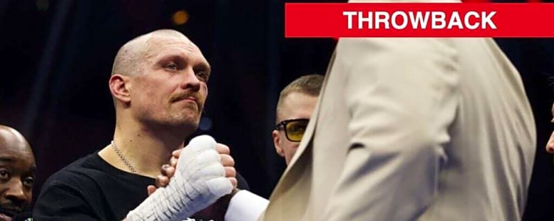Oleksandr Usyk left British icon dazed and out on his feet in ruthless sparring session years before Daniel Dubois clash