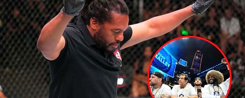 Aljamain Sterling’s coach furious about referee Herb Dean’s ‘horrible call’ in UFC Shanghai co-main event