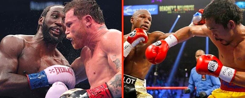 Canelo Alvarez vs Terence Crawford beats out Floyd Mayweather vs Manny Pacquiao in major metric