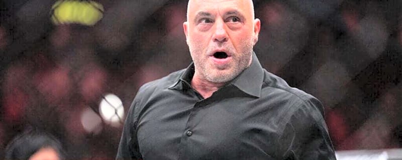 Joe Rogan slammed ’embarrassing’ UFC heavyweight fight moments before brutal superman punch KO