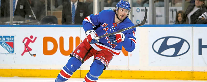 New York Rangers Veteran Forward Out Weeks
