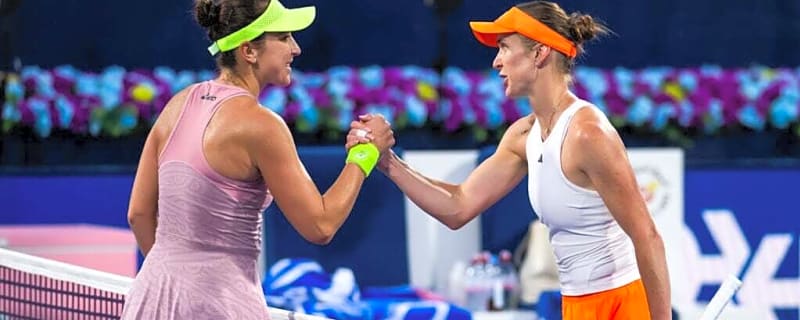 Elina Svitolina’s heartfelt message to Belinda Bencic after their match in Dubai