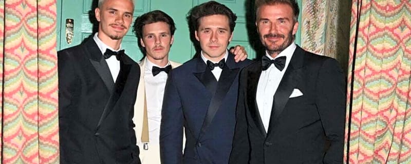 David Beckham fires cheeky shot at his son after Manchester United’s stunning win vs. Arsenal