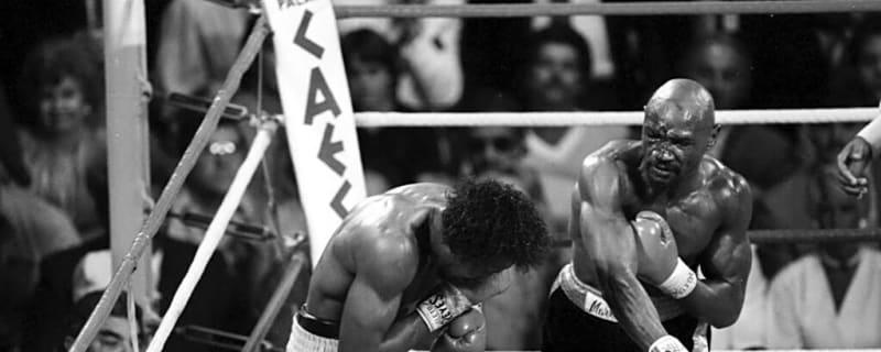 Marvin Hagler ended three-round war with KO in one of the greatest fights of all time to defend undisputed title