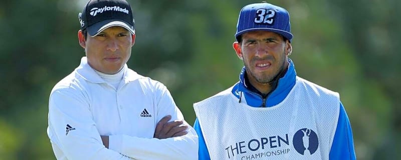 Why Carlos Tevez’s appearance as a caddie at The Open was labelled ‘madness’ by the R&A