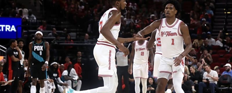 All Eyes on Amen Thompson in Spurs-Rockets Clash