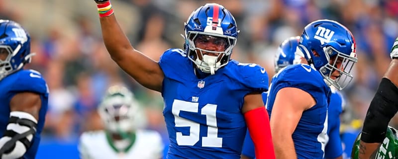 Giants’ Abdul Carter Speaks Out About Getting Benched