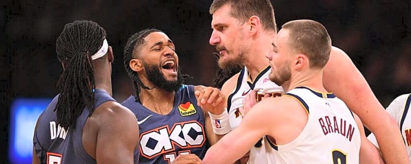 Nikola Jokic explains why he gave a ‘necessary reaction’ to Lu Dort’s cheapshot at him