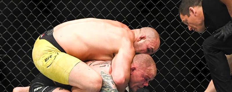 UFC veteran handed the referee his tooth mid-fight following beatdown from apologetic former champion